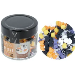 Cerf Dellier Décors comestibles mélange halloween 65 g