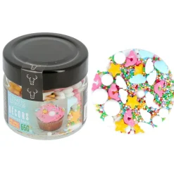 Cerf Dellier Décors comestibles mélange arc-en-ciel 65 g