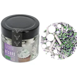 Cerf Dellier Décors comestibles mélange super héros 'Hulk' 65 g