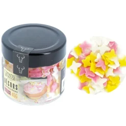 Cerf Dellier Décors comestibles papillons tricolores 45 g