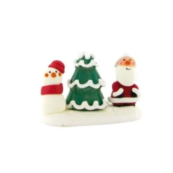 Cerf Dellier Décors comestibles Sapin et sujet de Noël (x20)