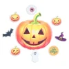 Cerf Dellier Décors en azyme assortis thème citrouille d'Halloween - DDM 10/24