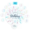 Cerf Dellier Décors en azyme assortis thème anniversaire n°4
