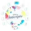 Cerf Dellier Décors en azyme assortis thème anniversaire n°6