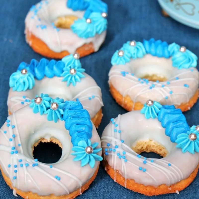 Cerf Dellier Décors mini billes bleues comestibles 350 g