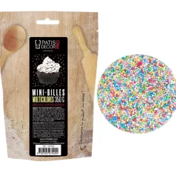 Cerf Dellier Décors mini billes multicolores comestibles 350 g