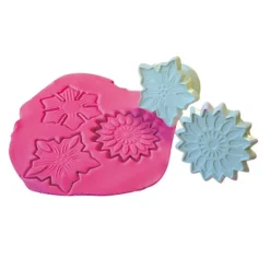 Cerf Dellier Découpoirs fleurs assorties Patisdécor (x 4)