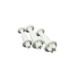Cerf Dellier Découpoirs éjecteurs mini-étoile Patisdecor (x 3)