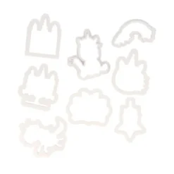 Cerf Dellier Découpoirs licorne assortis (x 8)