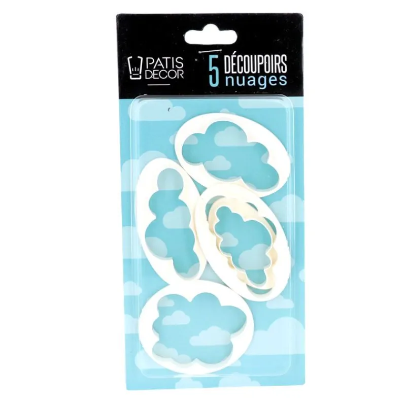 Cerf Dellier Découpoirs nuage (x 5)
