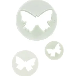 Cerf Dellier Découpoirs papillons Patisdécor (x 3)