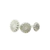 Cerf Dellier Découpoirs poussoirs Marguerites Patisdécor assortis (x 3)