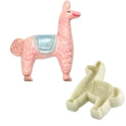 Cerf Dellier Découpoirs relief Licorne et Lama (x2)