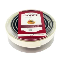 Cerf Dellier Découpoirs ronds unis inox (x 8)