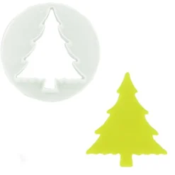 Cerf Dellier Découpoirs sapins (x 3)