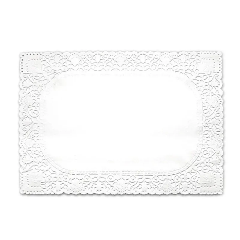 Cerf Dellier Dentelle blanche 30 x 40 cm (x 250)
