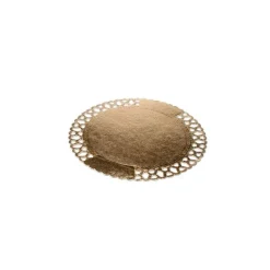 Cerf Dellier Dentelle carton or (x 50)