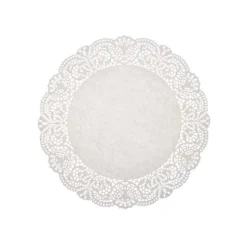 Cerf Dellier Dentelles blanches en papier blanc Classic (x 250)