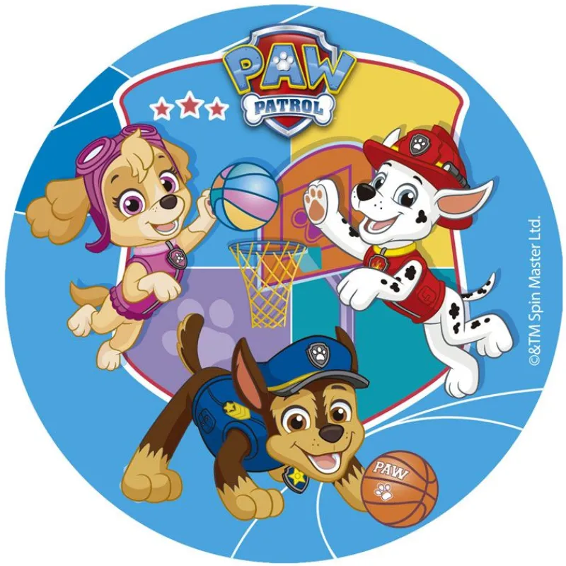 Cerf Dellier Disque gâteau en azyme Pat Patrouille 15,5 cm
