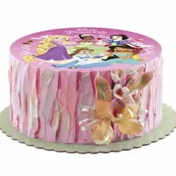 Cerf Dellier Disque gâteau en azyme Princesses Disney 15,5 cm