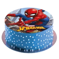 Cerf Dellier Disque gâteau Spiderman Ø 20 cm - DDM 09/24
