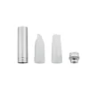 Cerf Dellier Douilles décoration inox pour siphon ISI (x3)