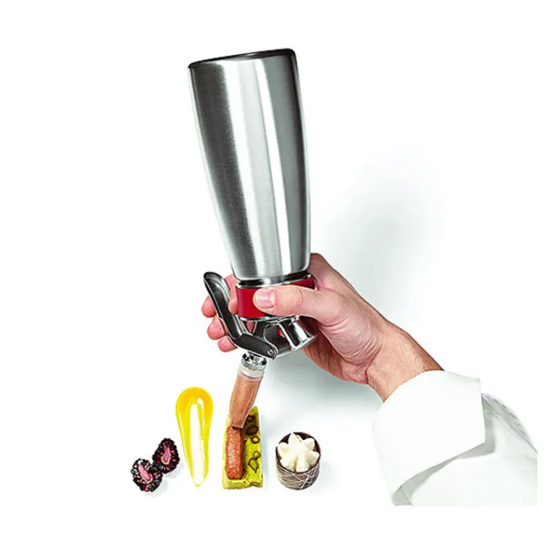 Cerf Dellier Douilles décoration inox pour siphon ISI (x3)