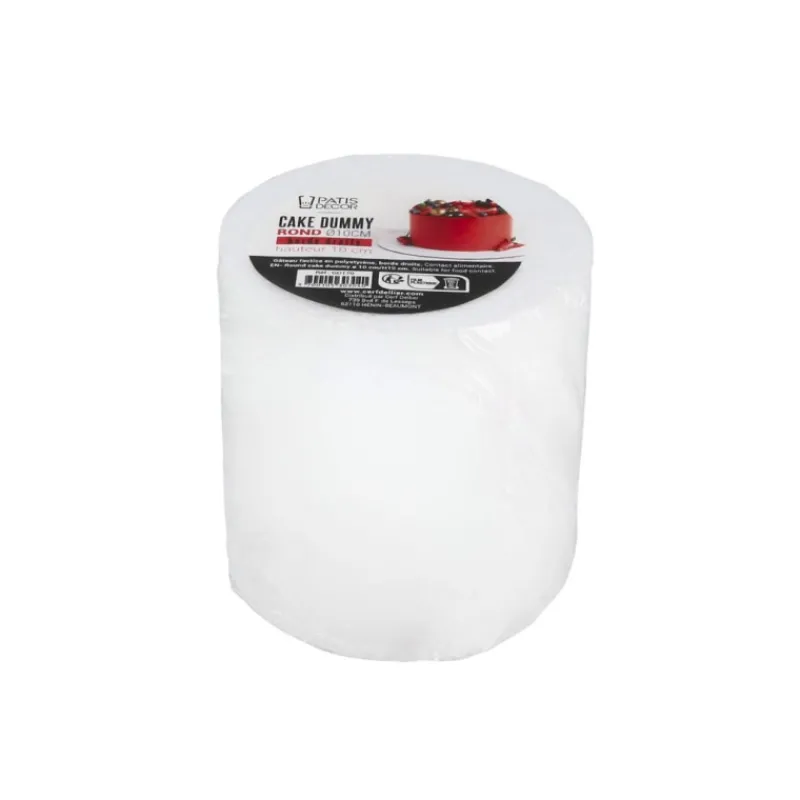 Cerf Dellier Dummy rond contours droits H10 cm - Ø 10 cm