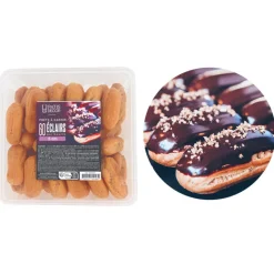 Cerf Dellier Eclairs pur beurre prêts à garnir (x 60)