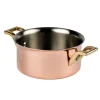 Cerf Dellier Elégance cuivre-inox mini-marmite 9 cm