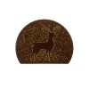 Cerf Dellier Embouts de bûches chocolat silhouette renne (x40)