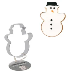 Cerf Dellier Emporte-pièce Bonhomme de neige