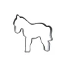 Cerf Dellier Emporte-pièce cheval 5,5 cm