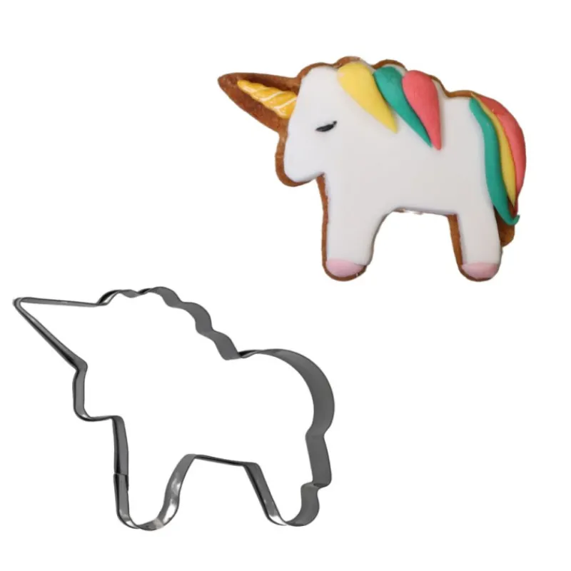 Cerf Dellier Emporte-pièce inox licorne