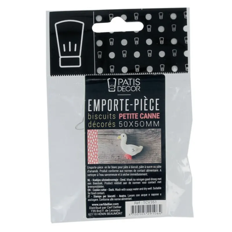 Cerf Dellier Emporte-pièce petite canne 5 cm