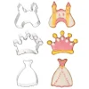 Cerf Dellier Emporte-pièce Princesse assortis (x3)