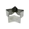 Cerf Dellier Emporte-pièce étoile inox 10 cm