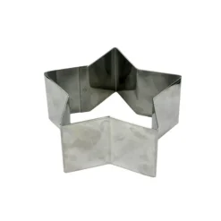Cerf Dellier Emporte-pièce étoile inox 10 cm