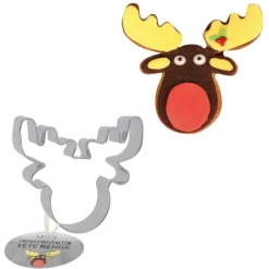 Cerf Dellier Emporte-pièce Tête de Renne