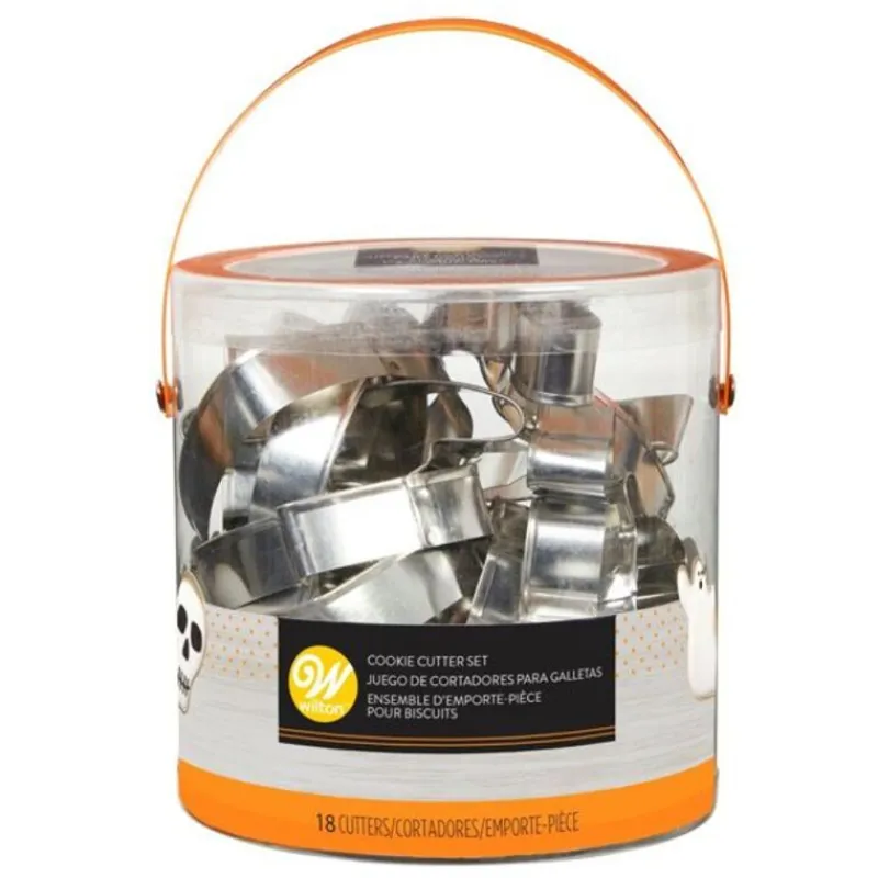 Cerf Dellier Emporte-pièces assortis Halloween Wilton (x18)