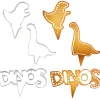 Cerf Dellier Emporte-pièces cake toppers thème dinosaures (lot de 3)