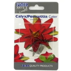 Cerf Dellier Emporte-pièces inox poinsettia PME (x 3)