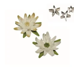 Cerf Dellier Emporte-pièces inox poinsettia PME (x 3)