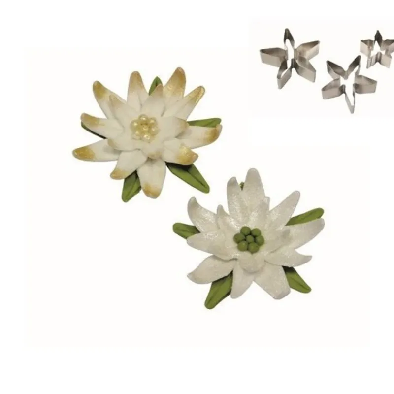 Cerf Dellier Emporte-pièces inox poinsettia PME (x 3)