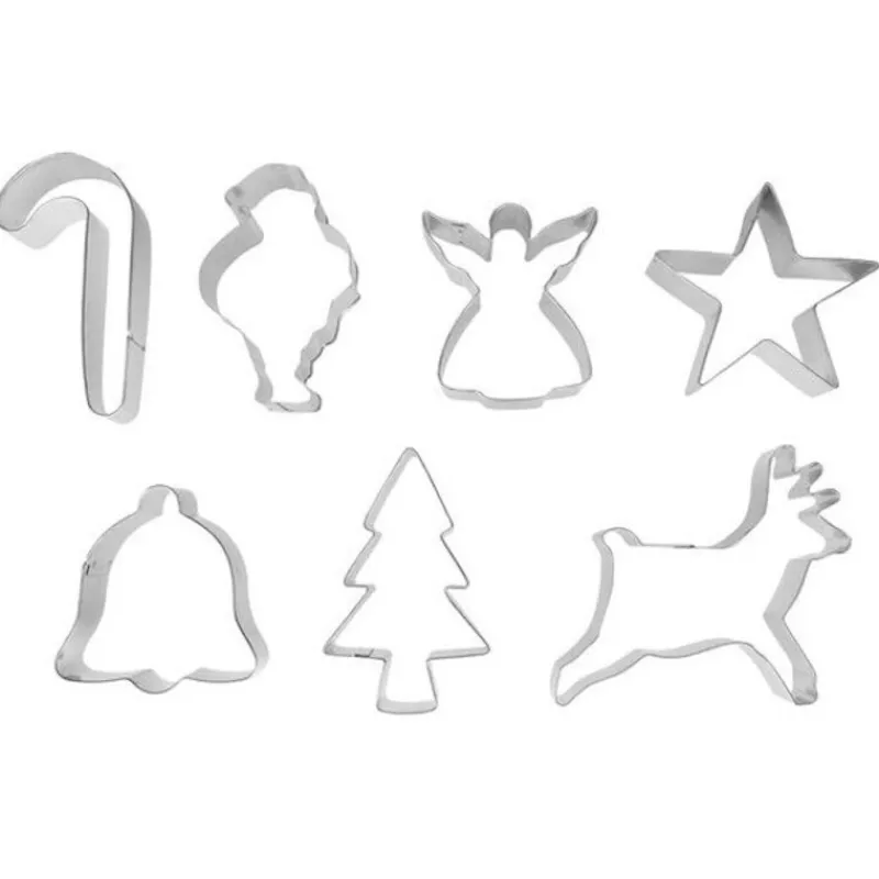 Cerf Dellier Emporte-pièces Noël assortis (x 7)