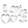 Cerf Dellier Emporte-pièces Saint Valentin assortis (x 7)