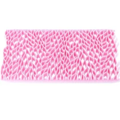 Cerf Dellier Empreinte effet matelassé veiné Patisdécor