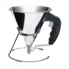Cerf Dellier Entonnoir à piston avec pied 0,8 L. inox KWIK