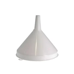 Cerf Dellier Entonnoir en plastique blanc