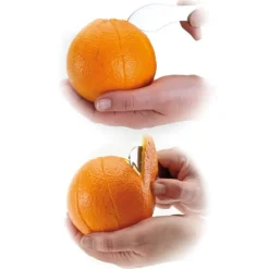 Cerf Dellier Eplucheur d'oranges inox